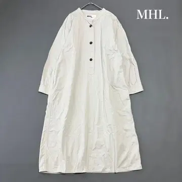2023 MHL. 마가렛호웰 셔츠 원피스 롱 세탁 가능