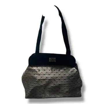 ANNA SUI 도트 무늬 핸드백 파우치 파티백 자수