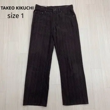 TAKEO KIKUCHI 다케오 키쿠치 리브 코듀로이 치노 팬츠 1