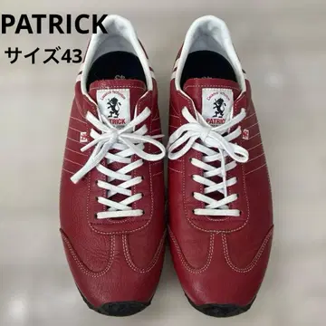 PATRICK 슈리 빨간색 스니커즈 27cm