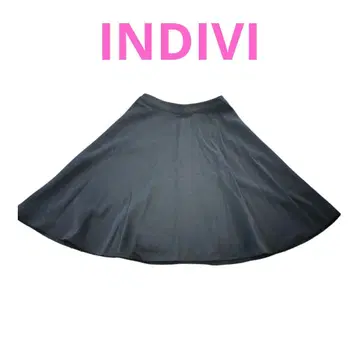 미사용품 스커트 INDIVI 그레이
