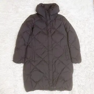 새상품급 오드리앤존와드 롱 다운 코트 퀼팅 블랙 컬러 S