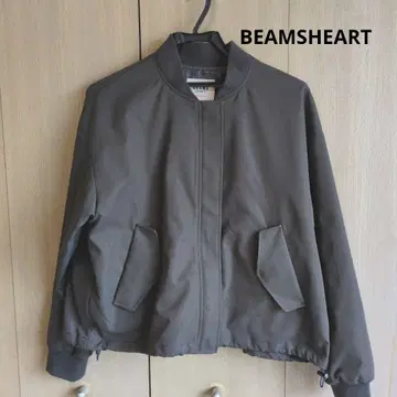 BEAMS HEART 숏 기장 블루종 미사용