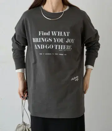 퓨어세신 인레이 튜닉 풀오버