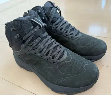 호카 오네오 26cm 블랙 하이컷 스니커즈