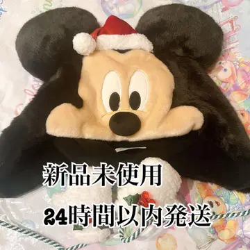 미사용 새상품 미키 크리스마스 팬캡 2025