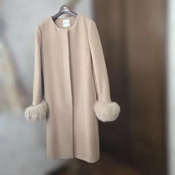 KUMIKYOKU 퍼 롱 코트 사이즈 2