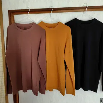 유니클로 HEATTECH 3개