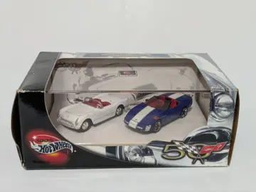핫휠 1/64 시보레 콜벳 2대 세트
