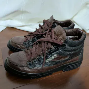 MEPHISTO 브라운 하이컷 스니커즈 EUR6/US6.5