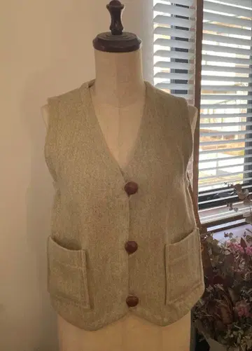 [ or Slow ] 울 나일론 베스트 사이즈 1