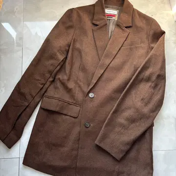 MAISON SPECIAL 브라운 테일러드 자켓