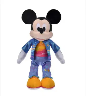 캘리포니아 디즈니 70주년 미키 봉제 인형 택 포함