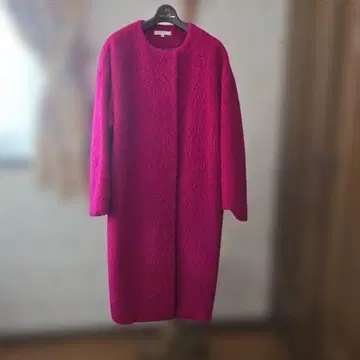 EPoca 핑크 롱 코트 38