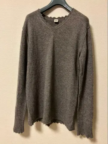 Ron Herman 니트 그레이지 M 캐시미어