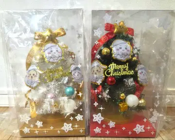 [미개봉 새상품] 치이카와 크리스마스 트리 화이트 그린 2종 세트