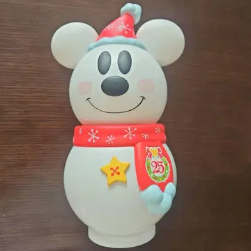 미키 모양 눈사람 2008년 크리스마스