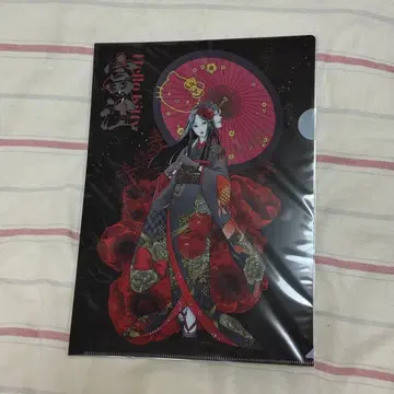 이토 준지 x 산리오 캐릭터즈 기모노 토미에 x 키티 클리어 파일