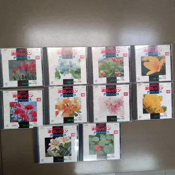 엔카 레슨 CD 세트 10장