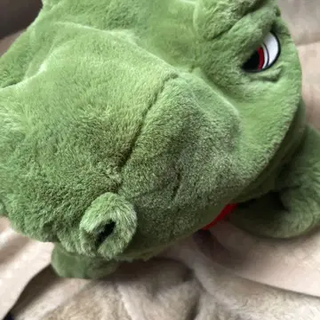 공룡 디자인 그린 컬러 봉제 인형 움직이는 usj