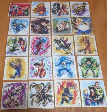 드래곤볼 색지 묶음 판매