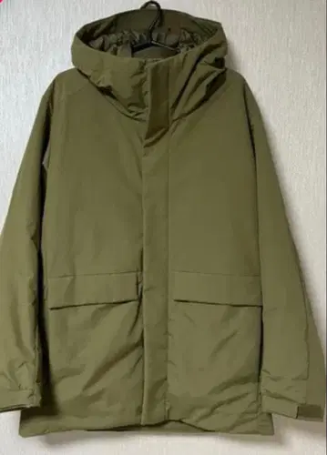 UNIQLO 유니클로 하이브리드 다운 후드티 M 사이즈