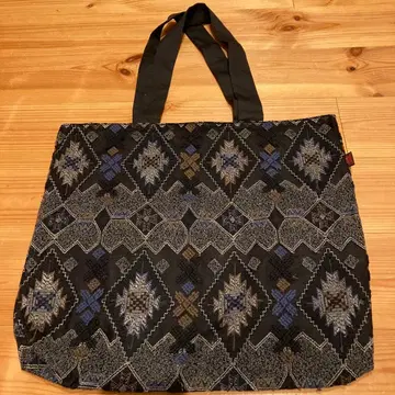 기하학 패턴 토트백 HaaT