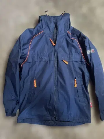 Kappa Epic 후드 부착 자켓 네이비 S