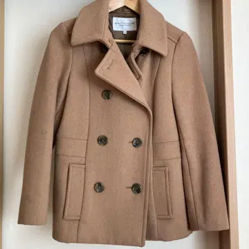 BEAUTY & YOUTH 베이지 피코트 S 사이즈