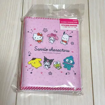 Sanrio 스티커 바인더 핑크