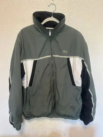 LACOSTE 스포츠 자켓 그레이/화이트/블랙