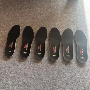 Mizuno 모렐리아 인솔 3개 세트