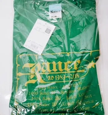 란스 히스토리 티셔츠 / GREEN / XL 앨리스소프트