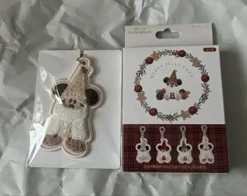 릴루리루 키체인 베이지 2025 크리스마스