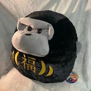 우호우호 고릴라 고리군 복 달마 울트라 BIG 새상품 봉제 인형 아뮤캐라