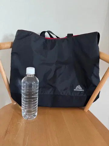 GREGORY 블랙 토트백