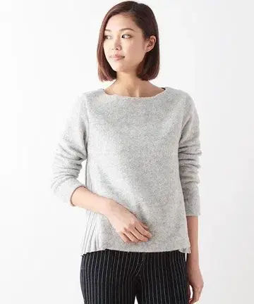 [ 새상품 ] SHIPS 슬리버 블라우스 그레이 36