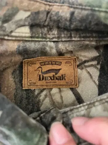 Duxbak 버튼다운 셔츠 리얼 트리 2 포켓