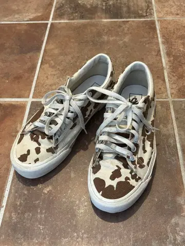 VANS SID DX 카우 소 패턴 아나하임 팩토리 27cm