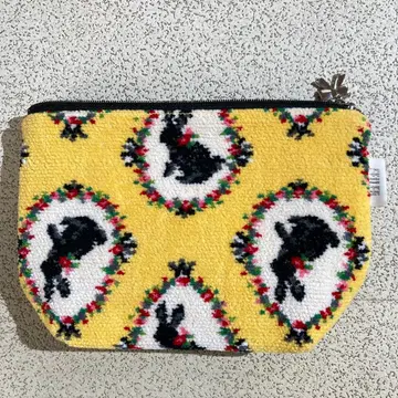 페이러 파우치 부활절 토끼 약 13 x 20(상부) x 6cm