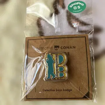명탐정 코난 탐정 배지 핀