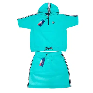 크랭크 골프웨어 풀오버 스커트 셋업 미사용품