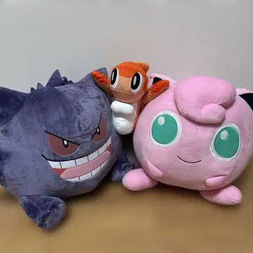 포켓몬 봉제 인형 세트 모음 겐가 푸린 샤리타츠