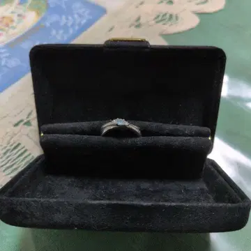 블루 토파즈 반지