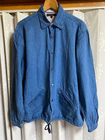 TOMMY HILFIGER 스트라이프 커버올 S