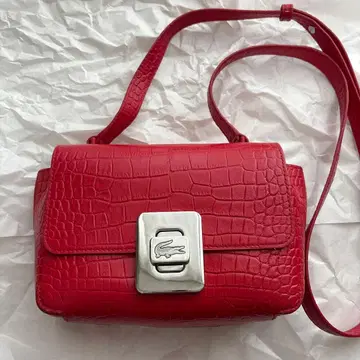 LACOSTE 숄더백 빨간색 레드