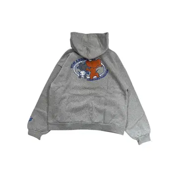 새상품 TOM&JERRY 톰 제리 풀오버 후드티 후디 그레이 L