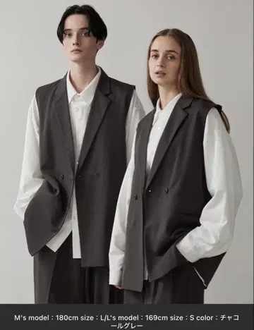 [ CLEL ] TR 루즈 더블 베스트