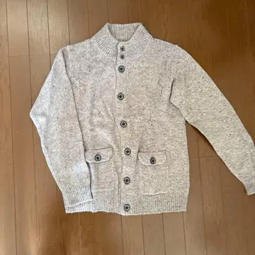 BEAMS HEART 그레이 가디건 L