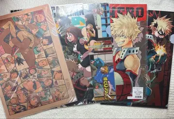 나의 히어로 아카데미아 히로아카 클리어 파일 원작 5장 세트